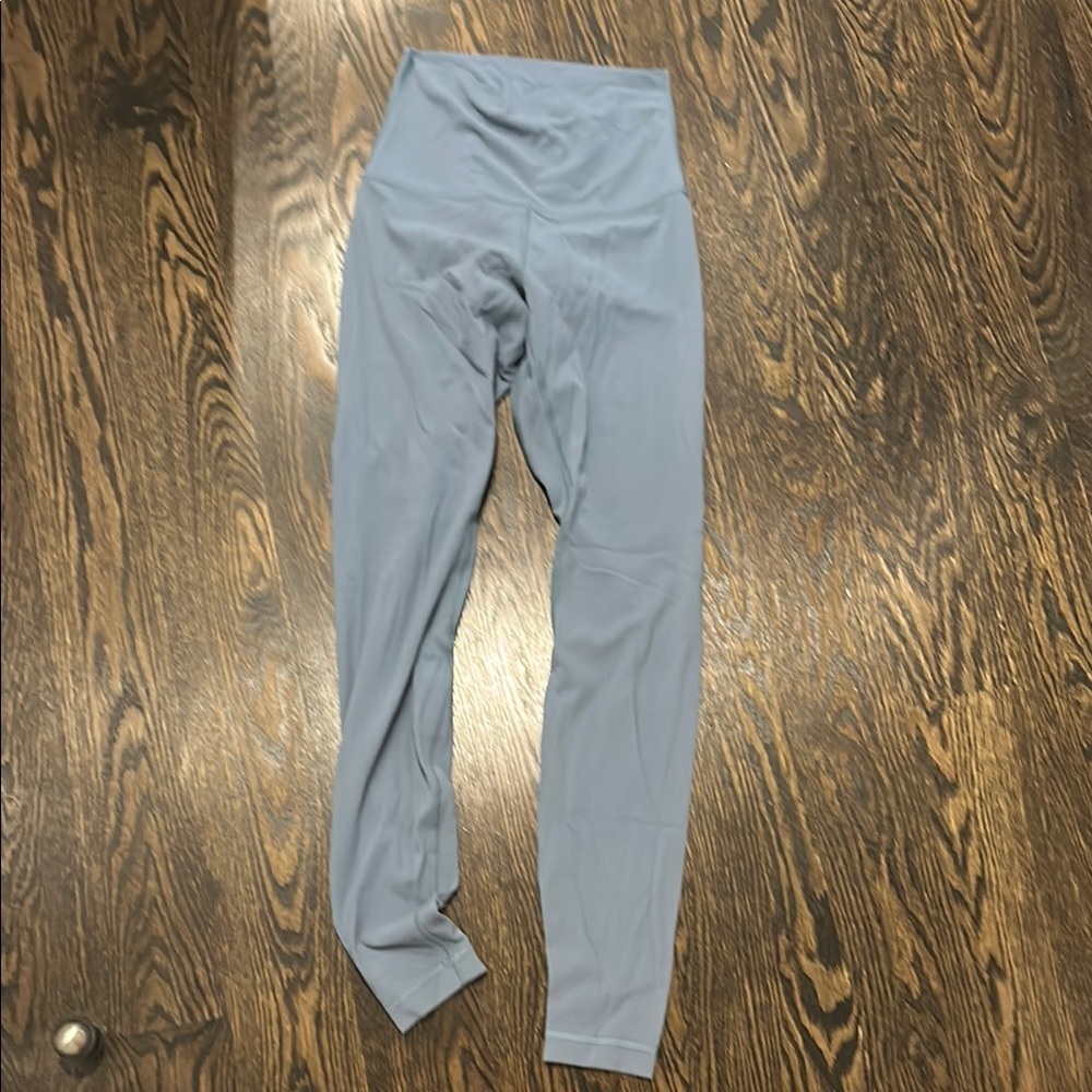 Lululemon Light Blue High-Waisted Leggings